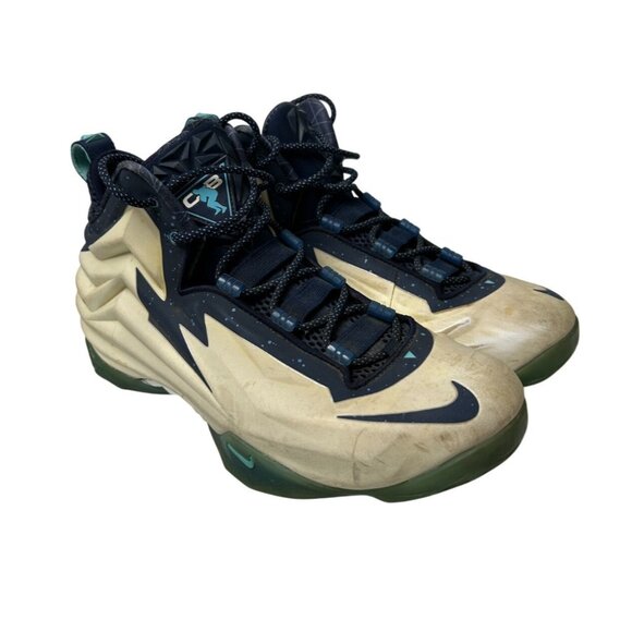 Nike Other - Nike CHUCK POSITE Midnight Navy Size 9.5 Glow Dark DEADSTOCK Charles Barkley